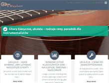 Tablet Screenshot of e-gitara.net.pl
